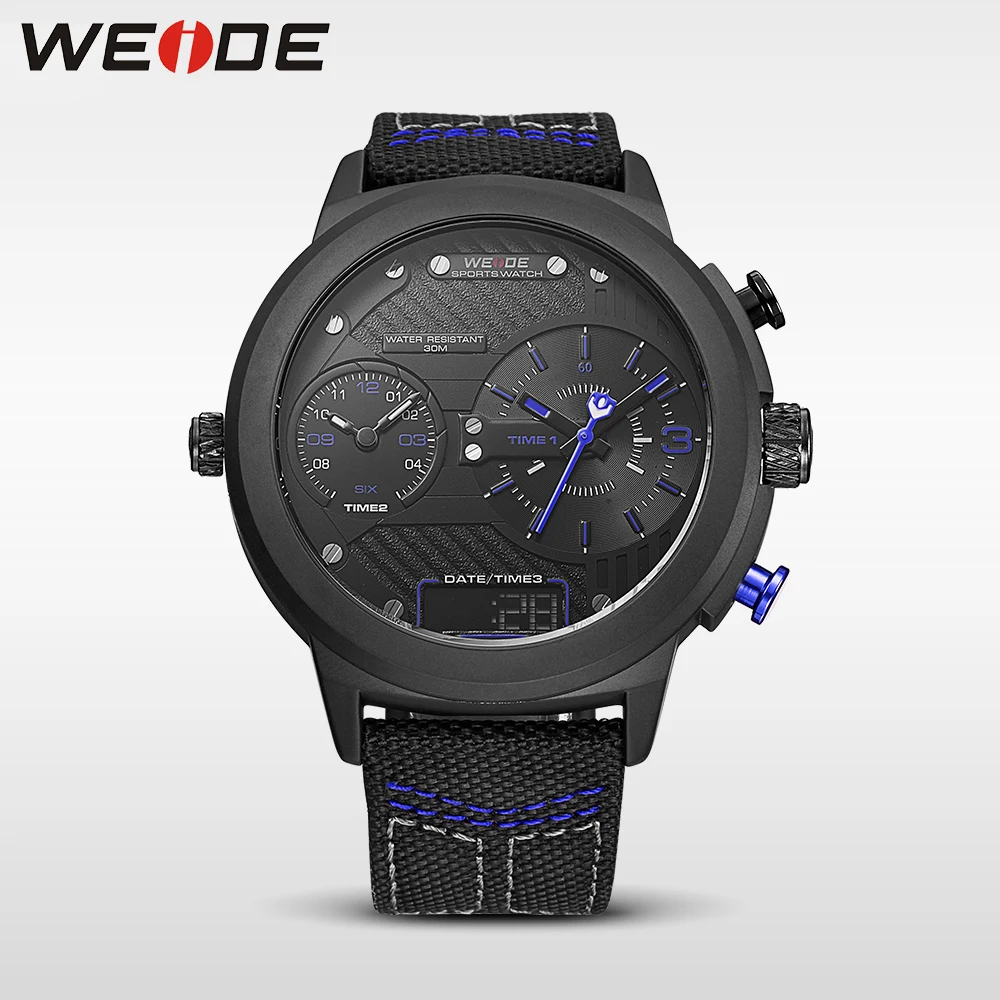 WEIDE 2017 новые спортивные черные Большие дисковые модные и повседневные