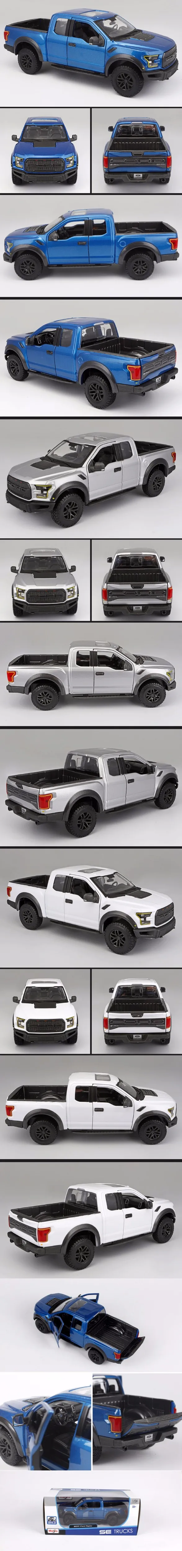 Звукосниматель 1:24 литая модель автомобиля Raptor F150 1:24 модель автомобиля из сплава Игрушечная модель автомобиля модели автомобилей сплав модель игрушки Подарок детская игрушка