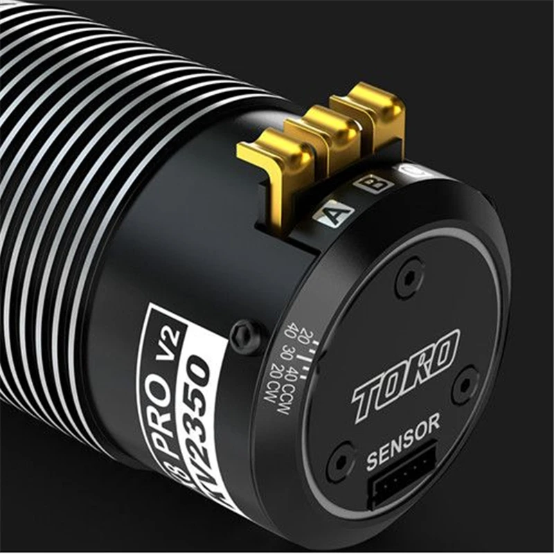 Бесщеточный мотор SKYRC TORO X8 PRO V2 2150KV 2350KV 1/8 для радиоуправляемой машины|Детали и