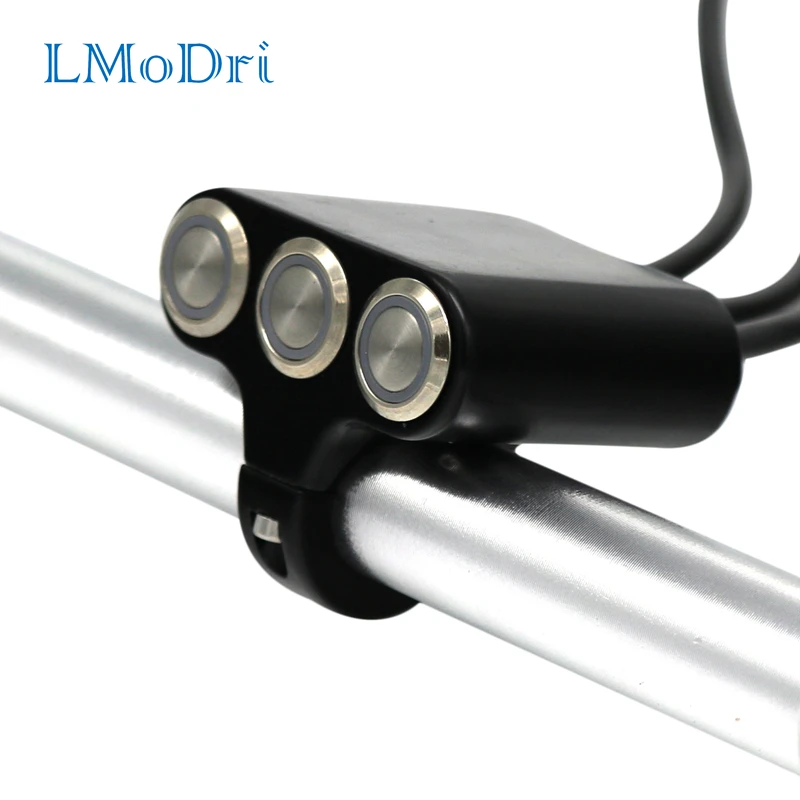 LMoDri мотоцикл новые подставки мотороллер модифицированный ножной кронштейн 4 цвета алюминиевый сплав мотоциклетные боковые подставки