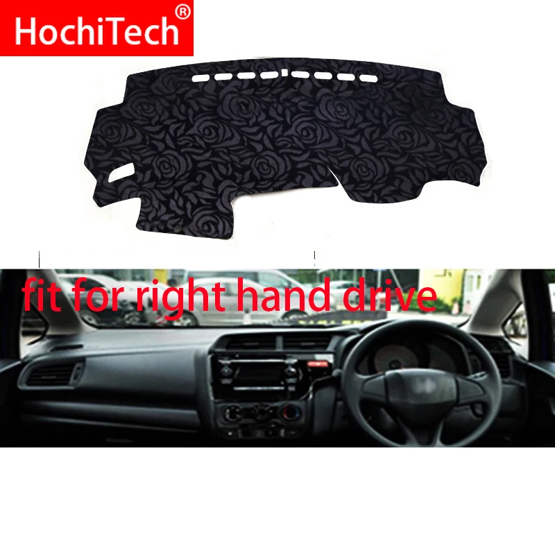 Нескользящий коврик для приборной панели с рисунком розы Накладка ковра