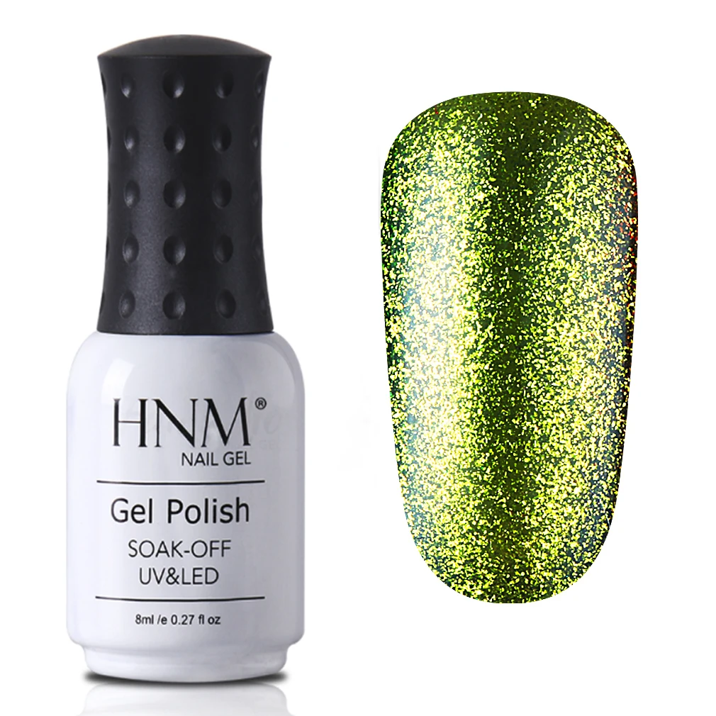 58027 HNM Bling Platinum гель для ногтей 8 мл Блеск УФ-гель для ногтей светодиодный светильник гель лак Полупостоянный Гель-лак грунтовка для ногтей - Цвет: 58027