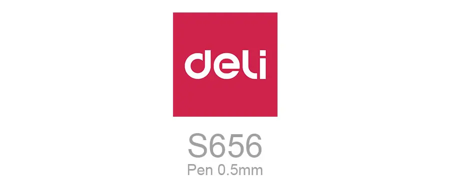 Deli 3 шт, 0,5 мм, черные, синие, красные цветные чернила, Шариковые гелевые ручки для школы, офиса, канцелярские принадлежности, видимые чернила, милая деловая ручка