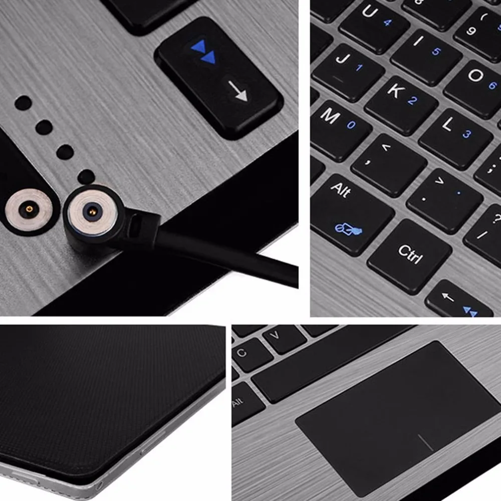 Беспроводная Bluetooth клавиатура чехол ультра тонкая алюминиевая клавиатура для microsoft Surface Pro3 Pro4 Pro5 Съемная крышка клавиатуры