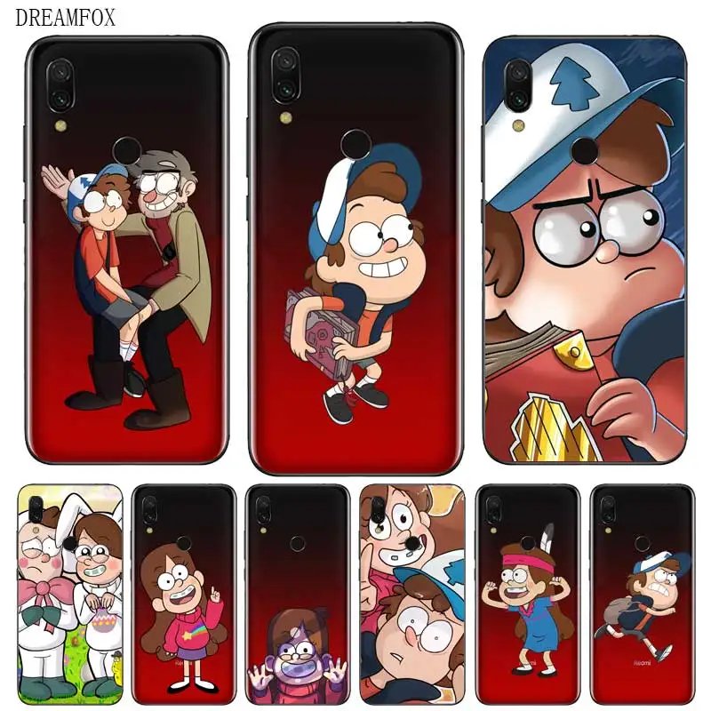 N327 Gravity Falls Soft TPU Silicone Case Cover For Xiaomi Redmi Note 3 4 4X 5 5A 6 7 Pro Global |