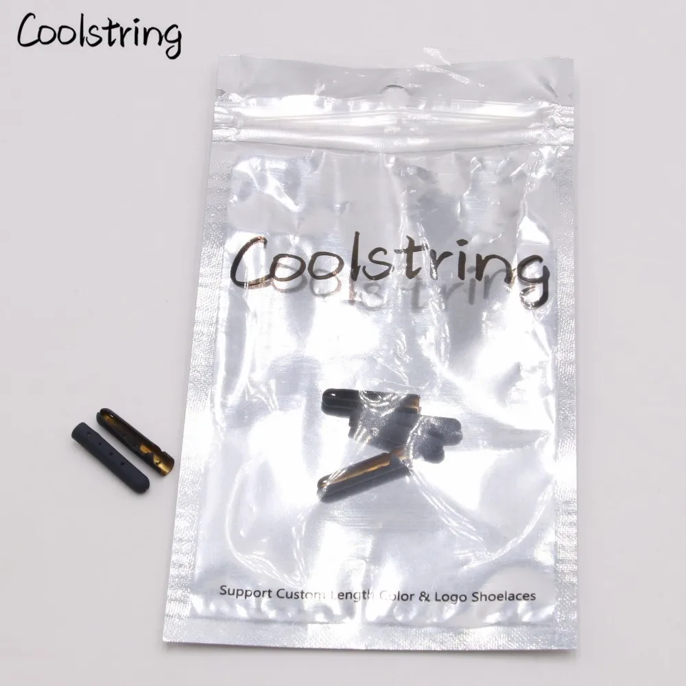 Coolstring 4 шт./1 комплект 3,8*22 мм пуля металл aglets обувные наконечники для шнурков Сменная головка для шнурков аксессуары для одежды шнурки