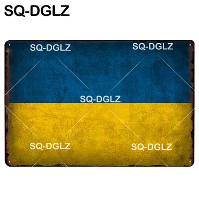 [SQ-DGLZ] металлический флаг знак Kuwait/Latvia/lithuia/Barbados/kazakh/Belgium/Gambia/Tunis/Ukraine/Scotland/Wales/Saudi Arabia - Цвет: 1884
