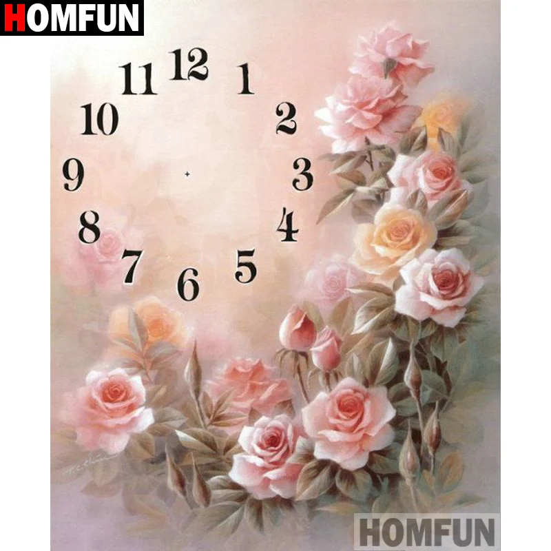 HOMFUN полный квадратный/круглый дрель алмазная живопись 5D сделай сам &quotдерево