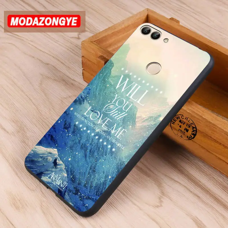 For Huawei P Smart Case Cover 5.65&quot Cartoon Soft TPU Phone PSmart Silicone |