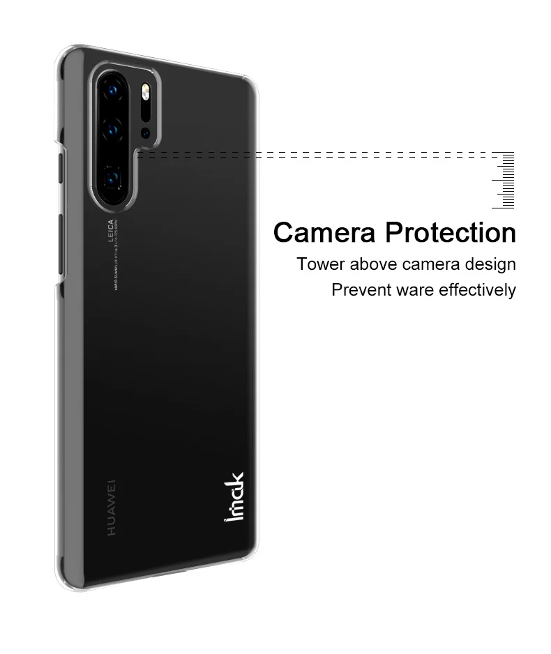 Imak Для huawei P30 Pro прозрачный износостойкий Жесткий Чехол для huawei P30 Pro в твердом переплете