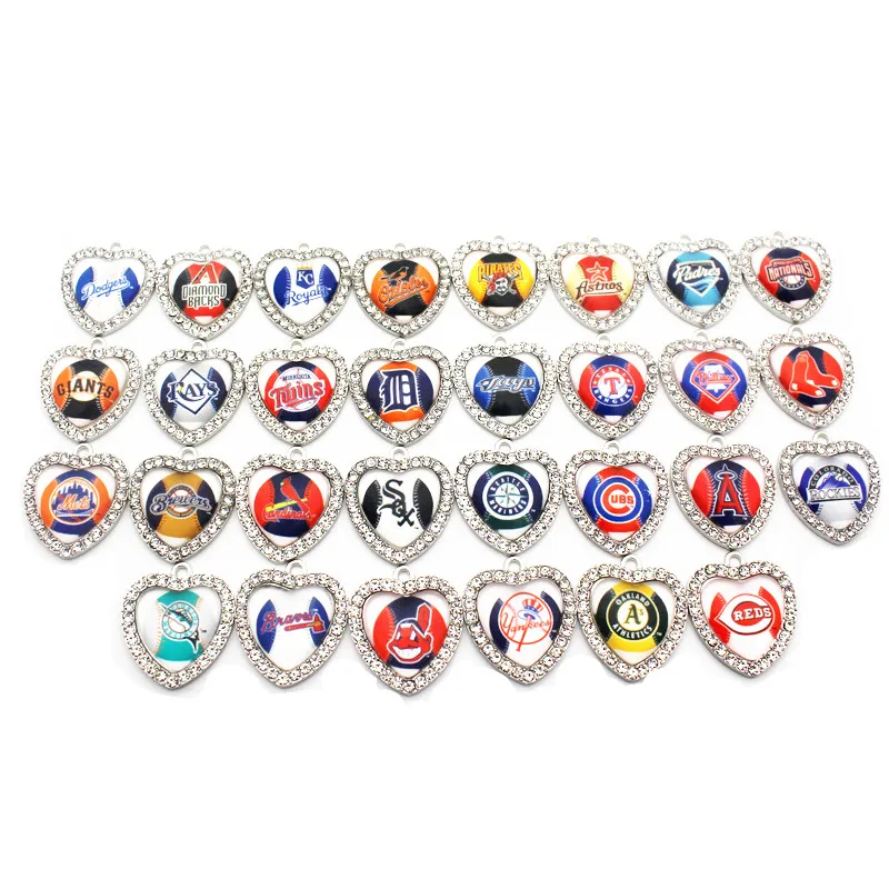 30 шт./лот металлические подвески для браслета и ожерелья спорта|Шармы| |