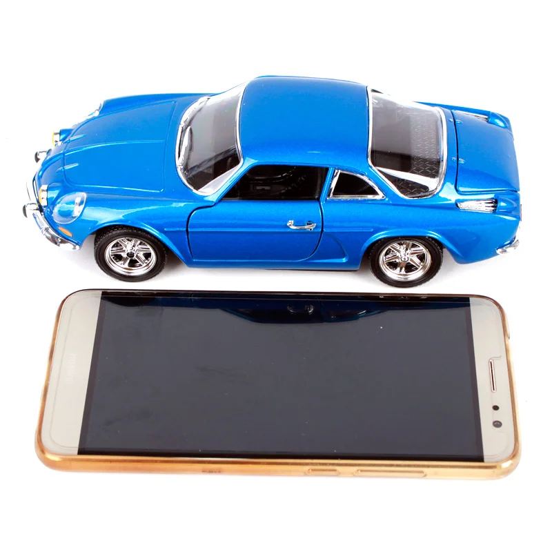 Bburago 1:24 ALPINE RENAULT A110 1600S синяя литая под давлением модель автомобиля игрушка