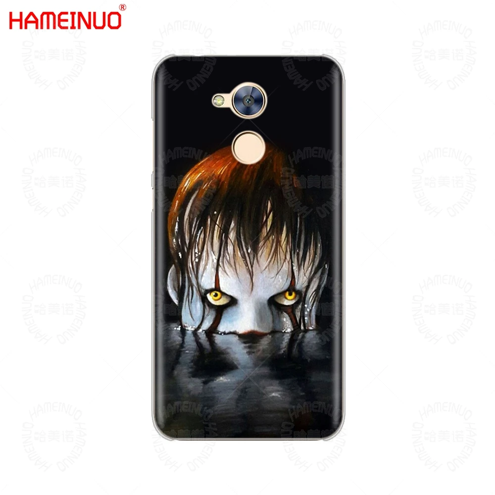 HAMEINUO клоун ужас это чехол для телефона Huawei Honor 10 V10 4A 5A 6A 7A 6C 6X7X8 9 LITE - Цвет: 80720
