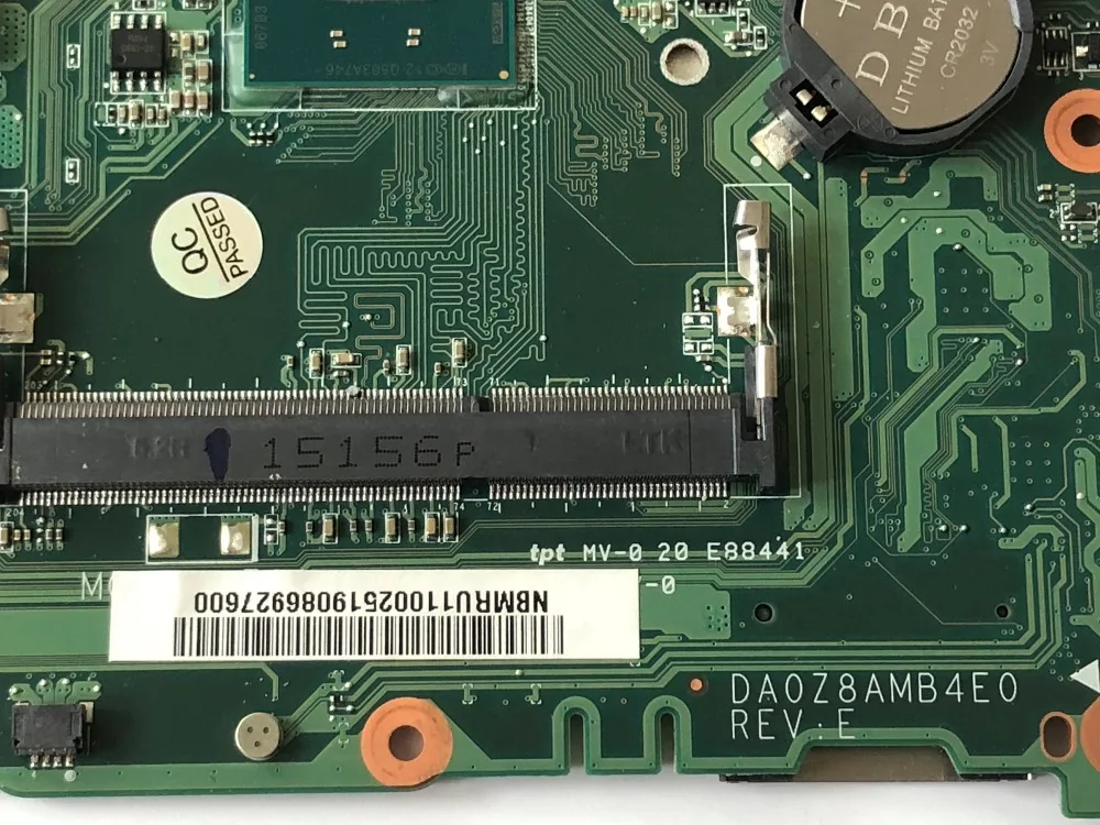 Original For acer aspire ES1-411 Laptop motherboard DA0Z8AMB4E0 NBMRU11002 tested good free shipping | PC Hardware Cables &amp Adapters