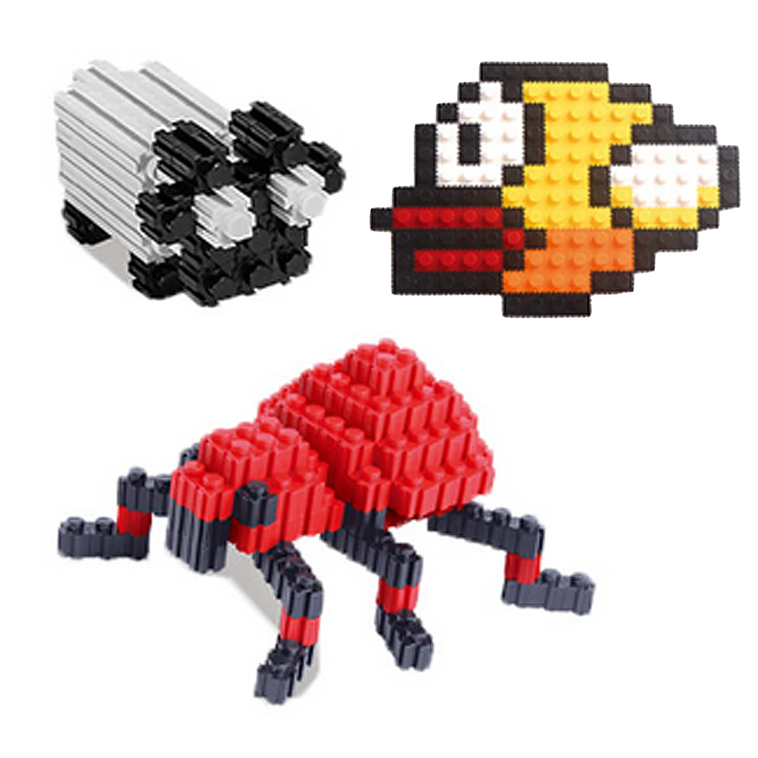 1000 шт. детский пластиковый конструктор сделай сам|Блочные конструкторы| |