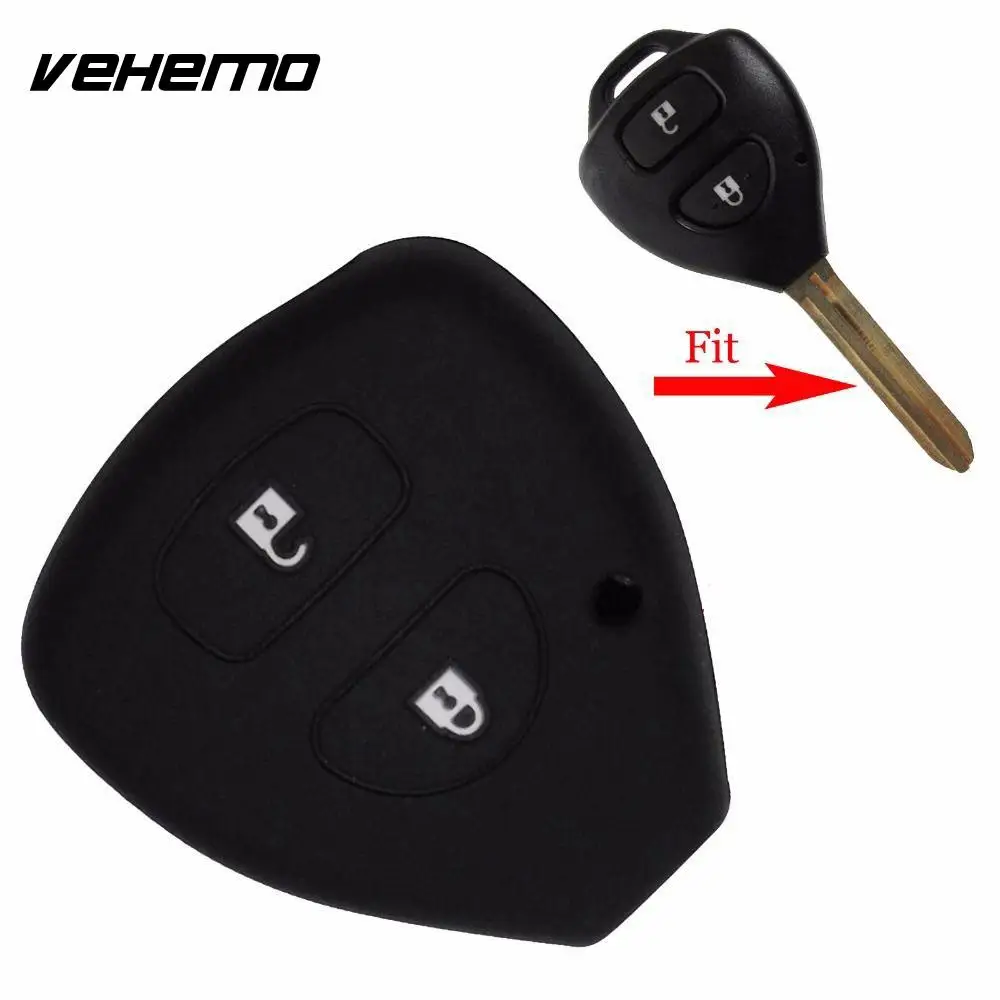 Vehemo силиконовый набор ключей для автомобиля чехол автомобильного ключа прочный