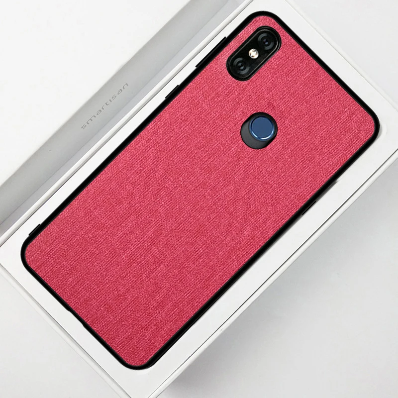 Чехол для xiaomi mi A2 lite чехол miA2 TPU бампер тканевый A2lite мягкий силиконовый Хлопковый |