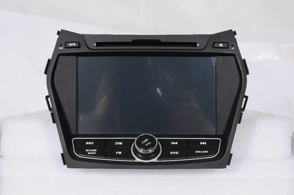 " Автомобильный dvd-плеер с gps(ОПТ), аудио Радио стерео, USB/SD, AUX, BT/tv, автомобильный мультимедийный головной убор для hyundai IX45/SANTA FE 2013
