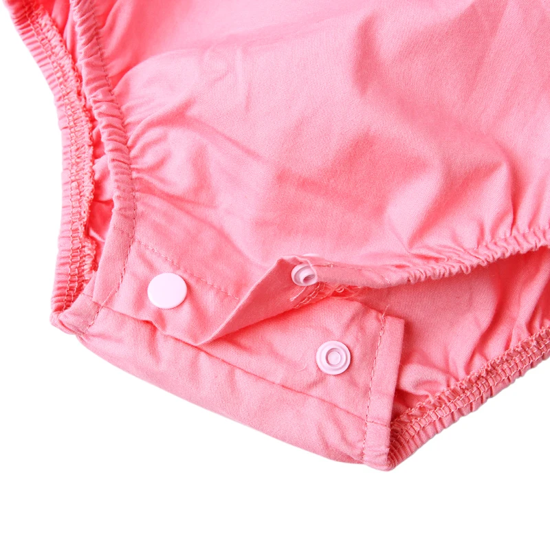 Новинка 2017 года Стильный милый кружевной комбинезон для новорожденных девочек