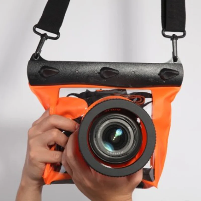 Водонепроницаемая сухая сумка для камеры SLR/DSLR чехол подводной съемки HD
