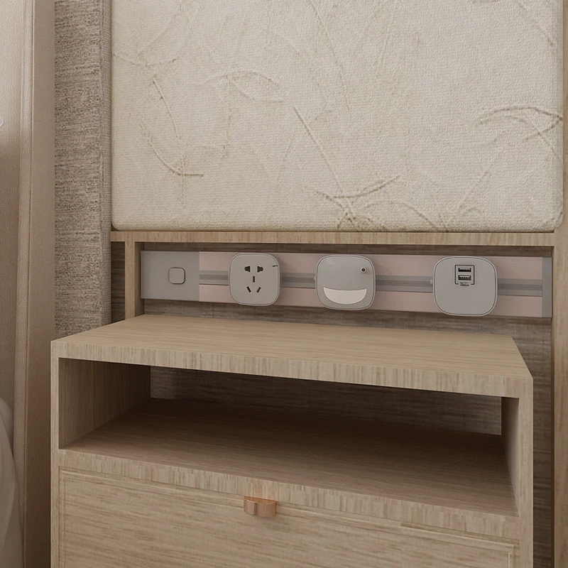 JOHO 150 см 8000 Вт алюминиевая универсальная настенная розетка с двойным usb-портом