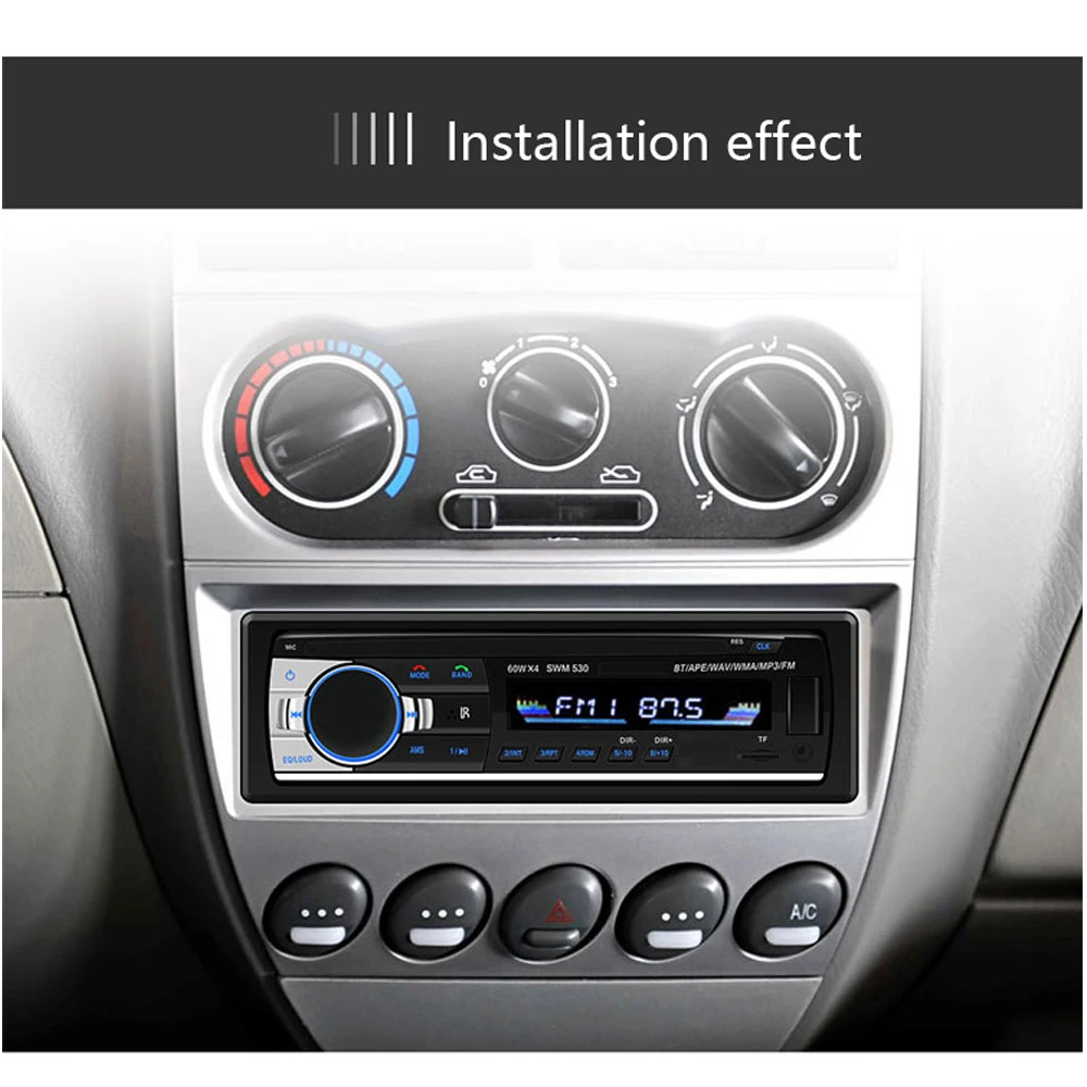 SGMW Foton View big truck Autoradio Car BT стерео радио FM Aux вход приемник SD USB 12V In dash 1 din