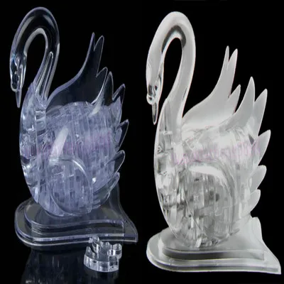3D Пазл Лебедь с кристаллами игрушка в подарок|3d crystal puzzle|crystal puzzlepuzzle jigsaw |
