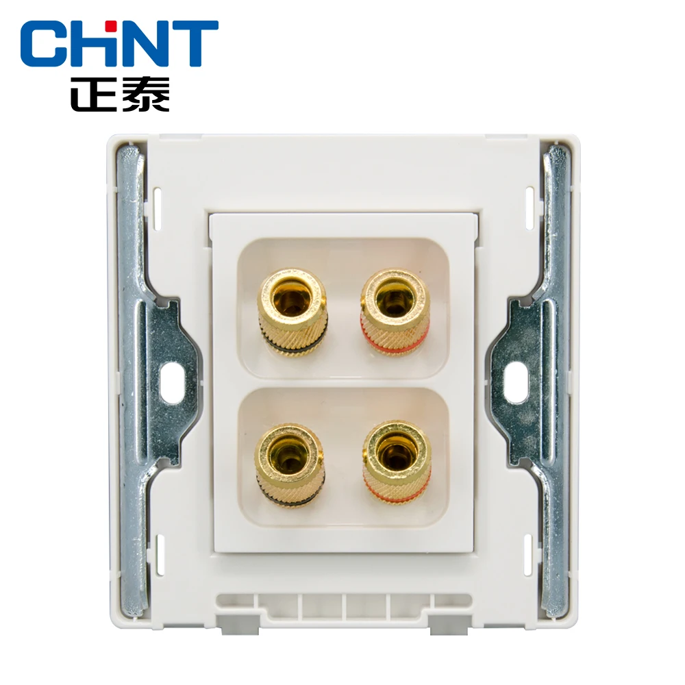 Электрическая настенная розетка 86 2D с панельным выключателем аудио цвета