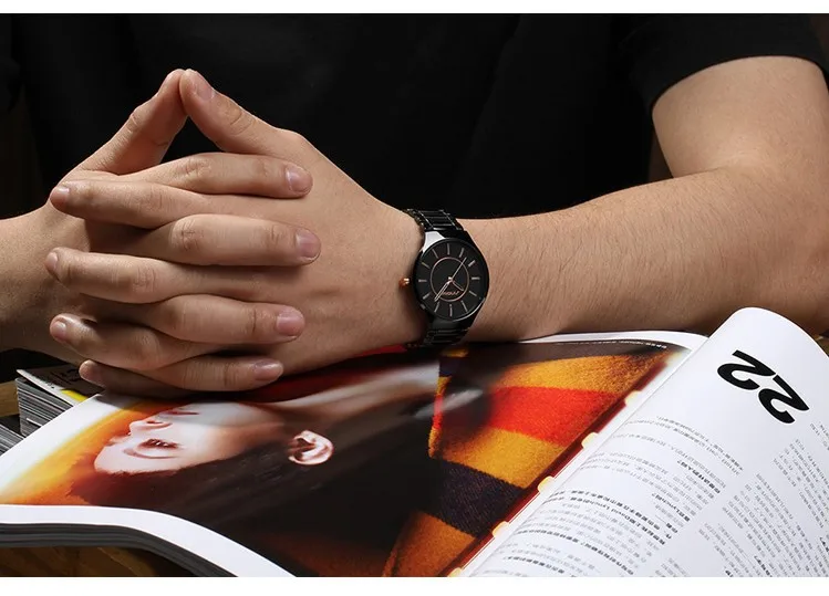 Мужские кварцевые часы SINOBI в стиле милитари со стальным ремешком - купить по