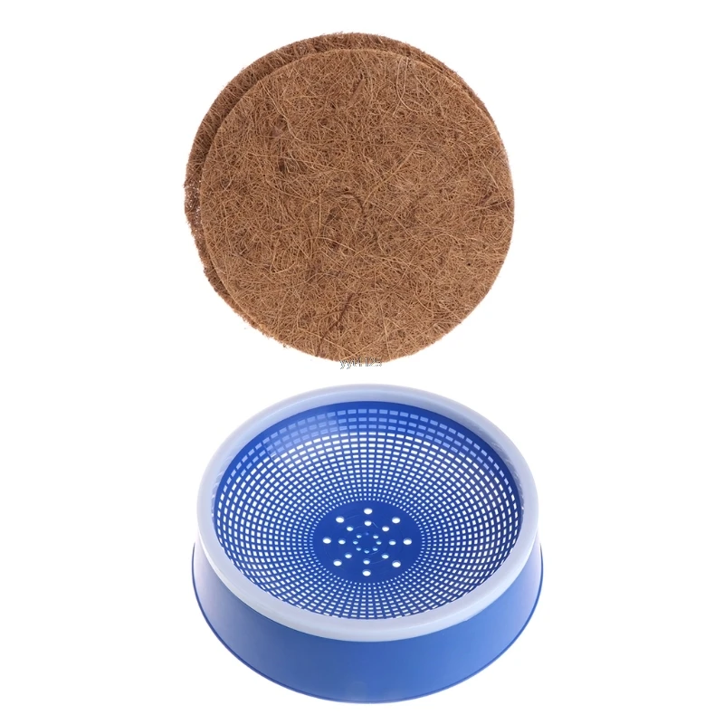 Пластиковый коврик в виде гнезда для яиц или из натурального волокна осушения