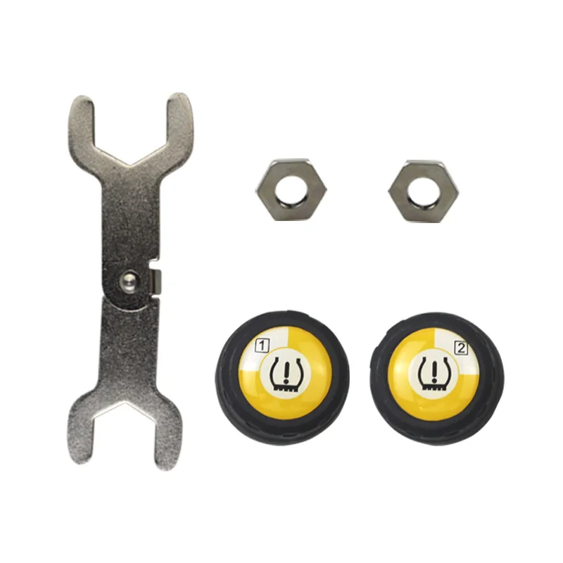 TPMS мотоцикл Bluetooth контроль давления в шинах для IOS/Android 2 внешние датчики с