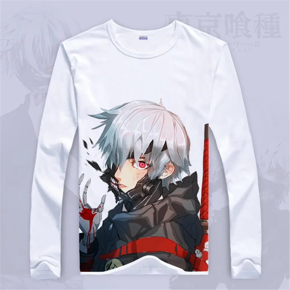 Мужская футболка с короткими рукавами и принтом Tokyo Ghoul | Тематическая одежда