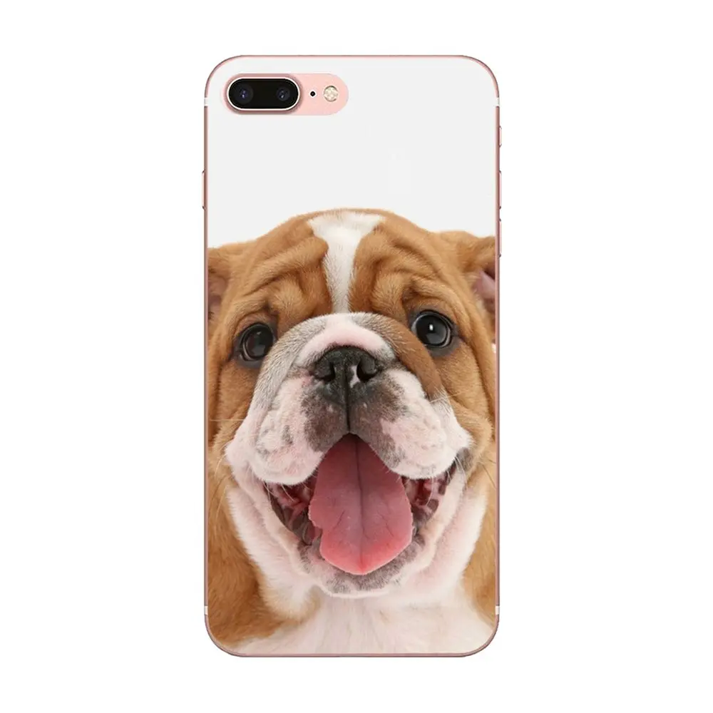 Soft TPU Retail New Fashion For Xiaomi Mi3 Mi4 Mi4C Mi4i Mi5 Mi 5S 5X 6 6X A1 Max Mix 2 Note 3 4 Bulldog | Мобильные телефоны и