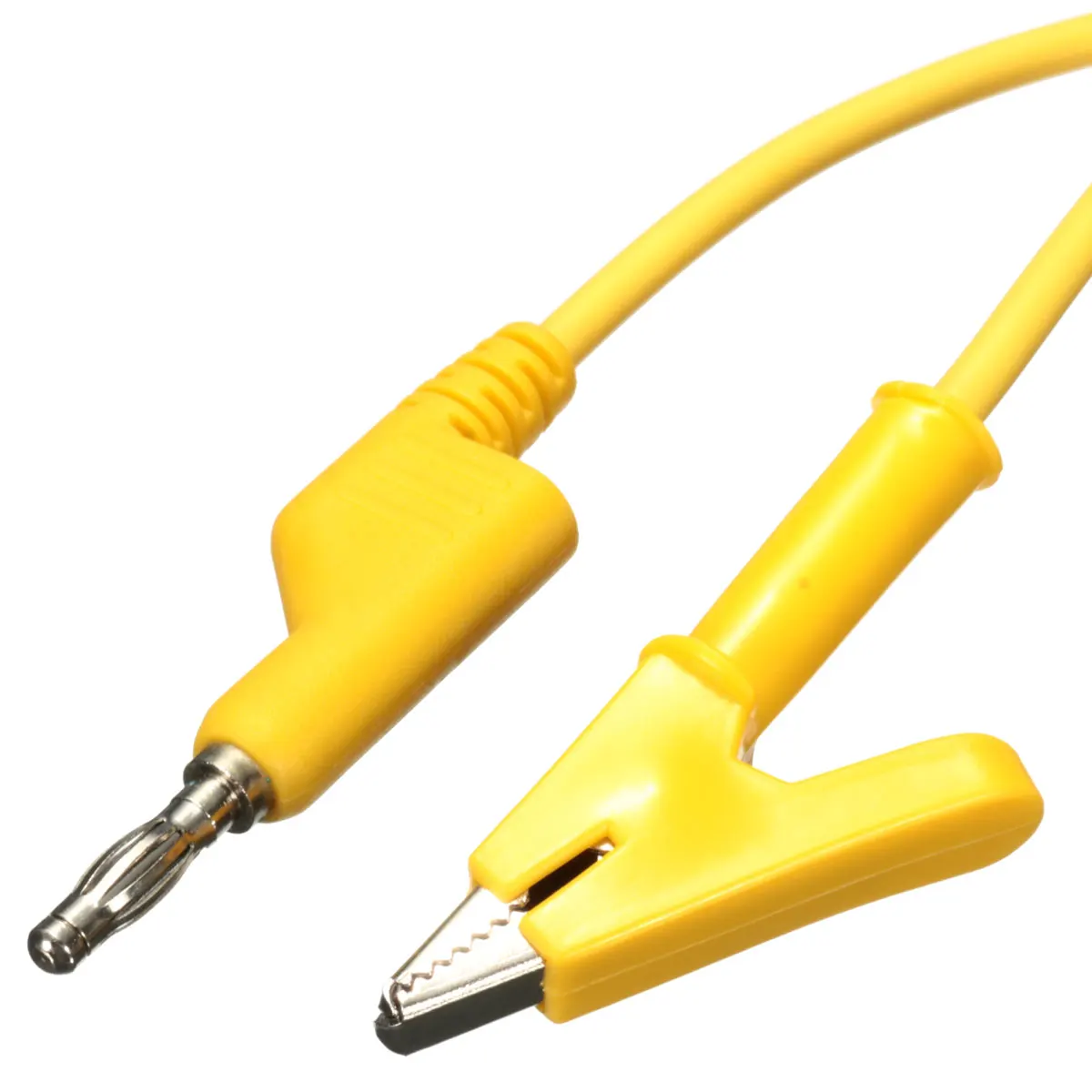 Разъем типа банан в Аллигатор 1 м/39 3 дюйма 15 А Тестовый Кабель с зажимом