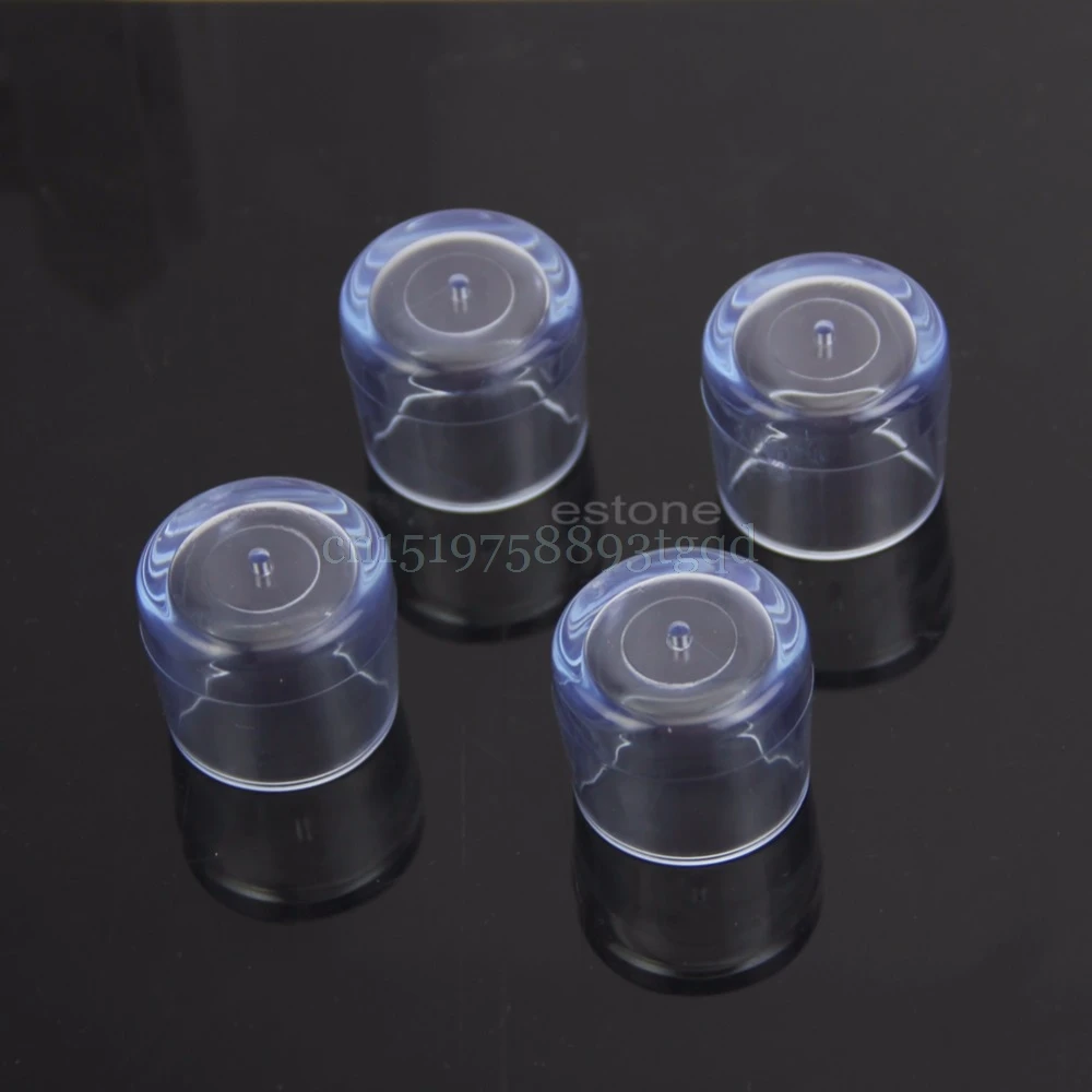Rubber Furniture Table Chair Leg Floor Feet Cap Cover Protectors Round 4Pcs | Автомобили и мотоциклы