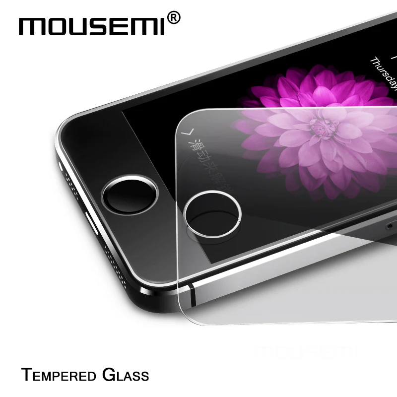 MOUSEMI Tempered Glass For iPhone 5s 5 se 9H Film Ultra Thin Screen Protector 5S On Protective | Мобильные телефоны и