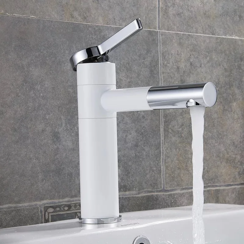 Заводской прямой медный Черный кран Европейская раковина для ванной горячей и