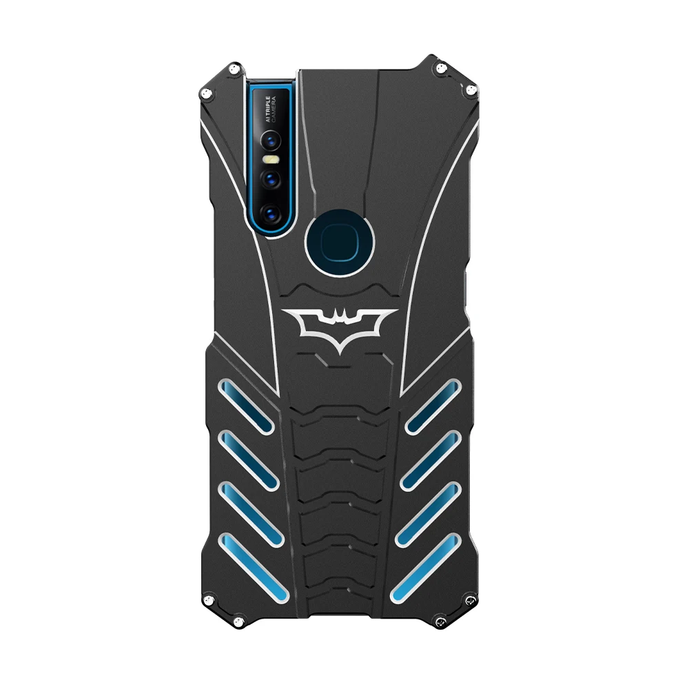 R JUST ЧЕХОЛ ДЛЯ VIVO S1 S1pro BATMAN Luxury Doom Heavy Duty Armor металлические алюминиевые чехлы для телефонов Huawei Mate