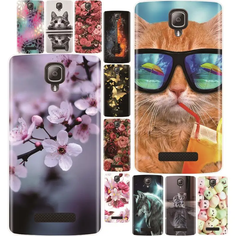 Чехол для Lenovo A1000 4 0 дюйма мягкий силиконовый чехол из ТПУ с крутым рисунком