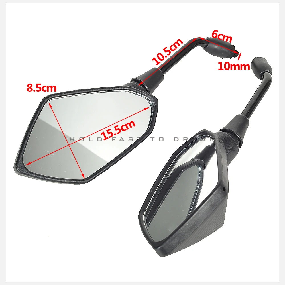 Зеркало для мотоцикла скутера e велосипед зеркала заднего вида Электромобиль