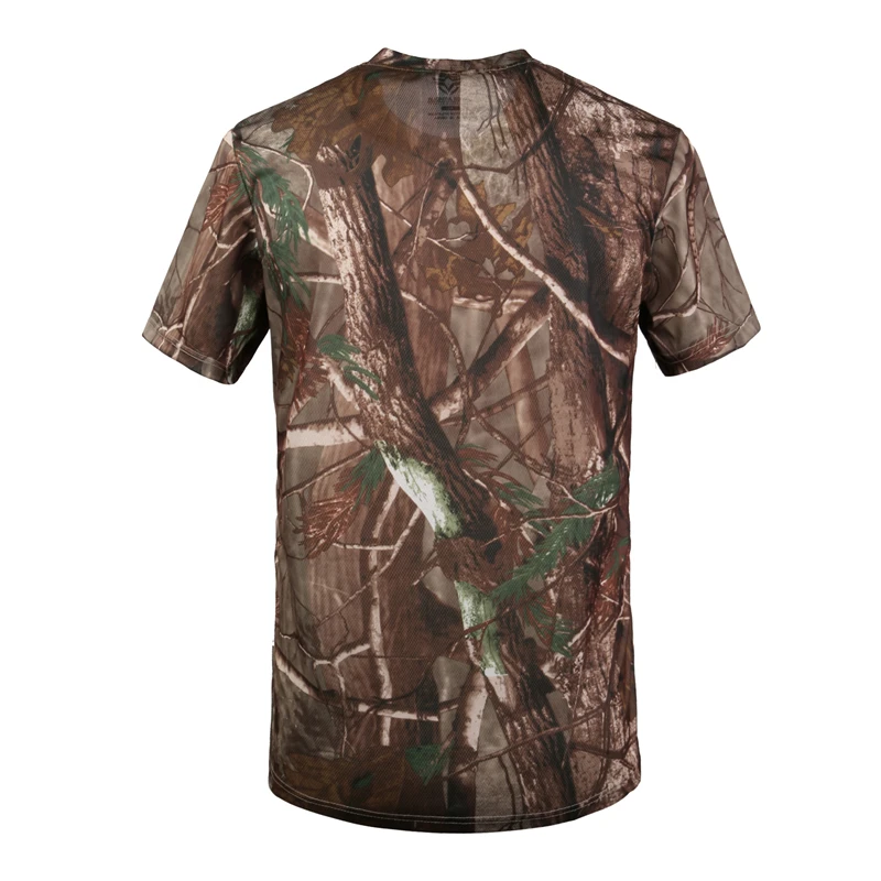 Тактическая футболка Camo с коротким рукавом походная летняя Военная