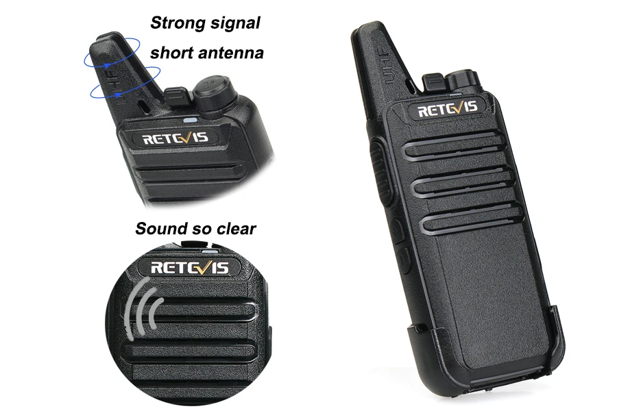 20 шт. мини-рация Retevis RT622 RT22 Экстремальный ультра-тонкий UHF VOX PMR446 FRS Ham Радио Hf трансивер двухсторонняя радиостанция