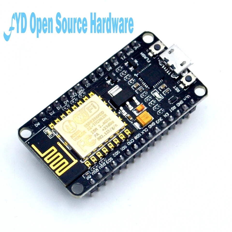 1 шт. беспроводной модуль NodeMcu Lua wifi Интернет вещей макетная плата ESP8266 CP2102 с pcb антенной и usb портом