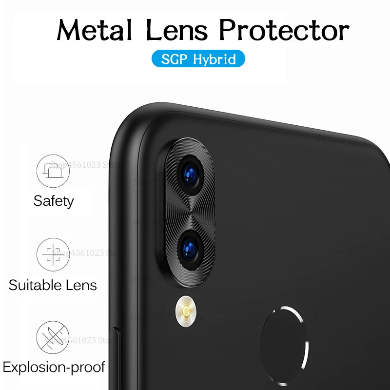 Роскошная защита для объектива камеры Redmi Note 7Pro Xiaomi Note7 7 Pro металлическая задней