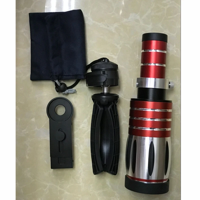 Универсальный Регулируемый Алюминиевый телескопический объектив ORBMART с