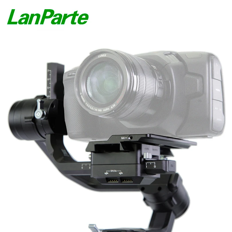 Lanparte Ronin S офсетная Камера пластина 120 г нижняя часть корпуса для BMPCC 4 K Blackmagic DJI