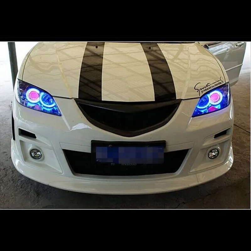 1 пара COB 70 мм авто Halo Кольцо LED 60smd светодиодные фары автомобиля Ангельские глазки комплект удара чипов фар 12 В 24 В со светильниками яркий