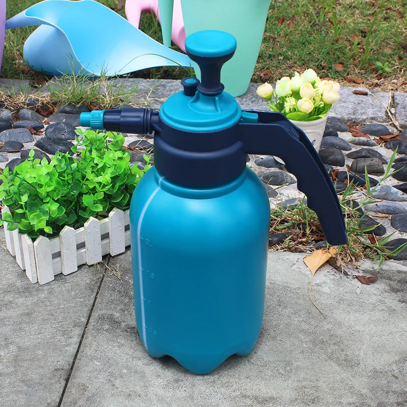 2Л большой синий поливочный распылитель давления воздушный компрессионный насос