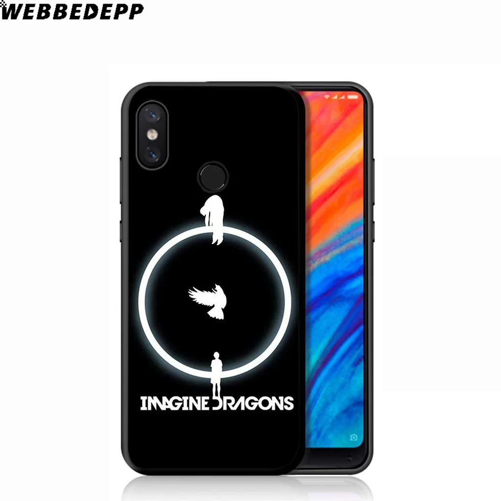WEBBEDEPP Imagine Dragons Band Soft Case for Xiaomi Mi 9T 9 8 SE 6 A1 A2 A3 Lite MiA1 MiA2 MiA3 F1 MAX 3 Mi8 CC9E CC9 |