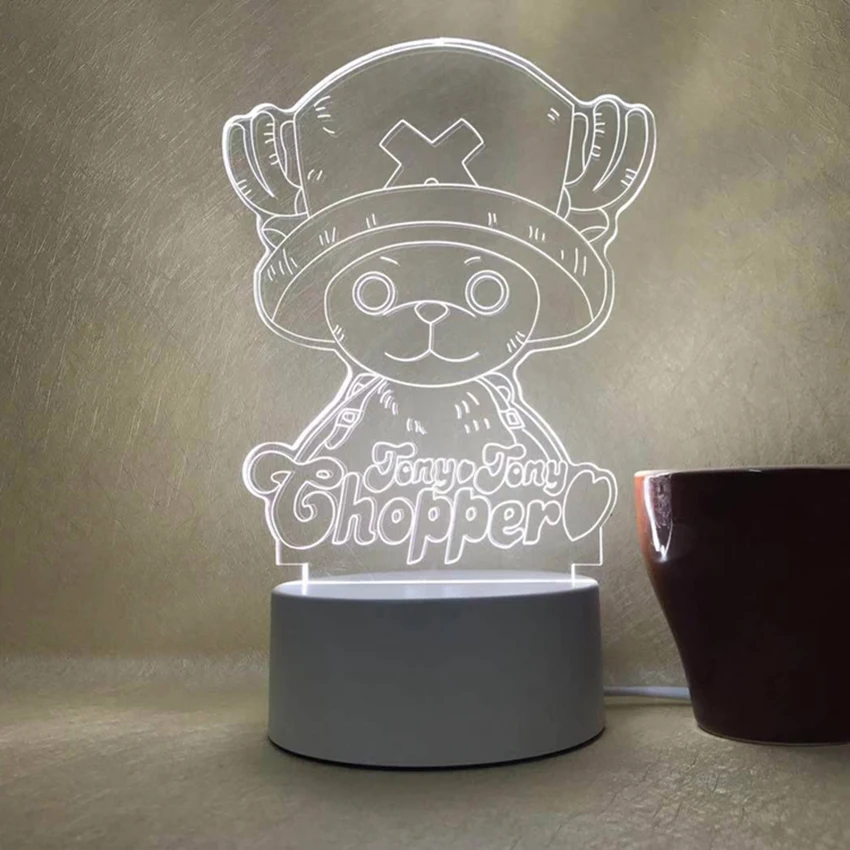 Фантазия 3D светодиодный ночной Светильник КИТ Единорог Гитары форма зарядки